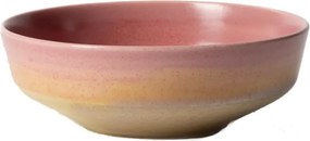 Hlboký tanier Tuntu 18 cm, ružovo-béžový