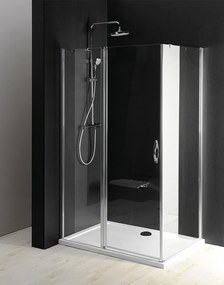 Gelco, ONE sprchové dvere s pevnou časťou 1000 mm, číre sklo, GO4810