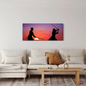Obraz - Samuraji (120x50 cm)