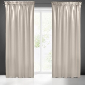 ZATEMŇOVACÍ ZÁVES NA PÁSKE PIERRE CARDIN SIBEL 140X270 CM BÉŽOVÁ