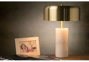 Lucide 34540/03/31 - Stolná lampa MIRASOL 3xG9/7W/230V biela/zlatá