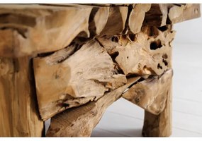 Konferenčný stôl Riverside 43199 80x80cm Drevo Teak  - Komfort-nábytok