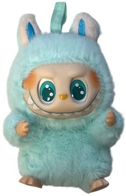Plyšová figúrka v štýle LABUBU monster - tyrkysová