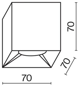 Maytoni C065CL-L12B3K - LED Bodové svietidlo ALFA LED/12W/230V CRI 90 čierna