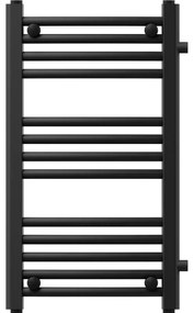 Mexen Ares, vykurovacie teleso 700 x 400 mm, 240 W, bočné pravé a spodné pripojenie, čierne, W102-0700-400-00-70-S