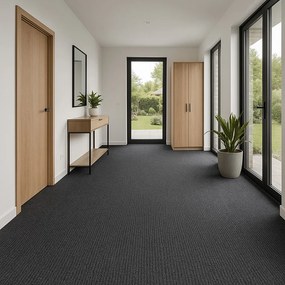 Betap, Čistiaca zóna Matador 2011 7 čierna, na mieru, šíře 1m,2m, šedá, guma (gél - protišmykový), chodba / predsieň