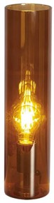 ByRydens 2820580-5512 - Stolná lampa FLAKE 1xE27/5W/230V hnedá/dymová