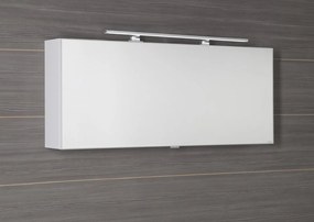 Sapho Sapho, CLOE galérka s LED osvetlením, 120x50x18cm, biela, CE120-0030