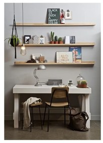 Polica na obrázky z dubového dreva v prírodnej farbe 170 cm Photoframe – vtwonen