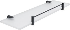 Nimco Polica s ohrádkou, 40 cm BORMO čierna - BRC 11091BX-40-90