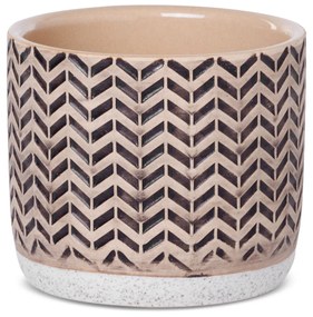 KERAMICKÝ KVETINÁČ (FI) 11X10 CM VIACFAREBNÁ