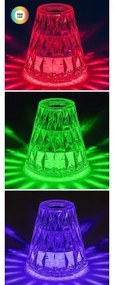 Rabalux 76004 - LED RGB Stmievateľná nabíjacia stolná lampa SIGGY LED/2W/5V 3000K