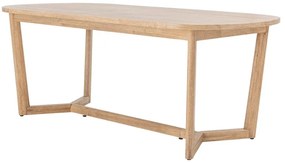Jedálenský stôl z kaučukového dreva 100x200 cm Serrone – Bloomingville