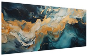 Obraz - Abstrakcia (120x50 cm)