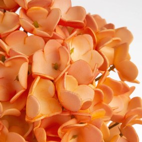 Dekoračný kvet 75 cm, kvet 17 cm, priemer kvetu 20 cm oranžová