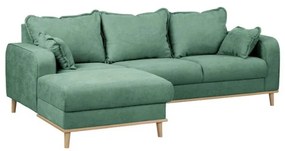 Tyrkysová rohová pohovka (ľavý roh) Beata - Ropez