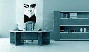 Ručne maľovaný POP Art obraz MATRIX  mat