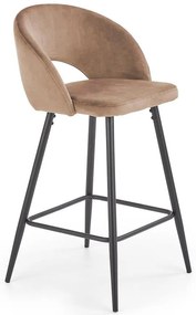 Barová Stolička H96 béžová/čierna