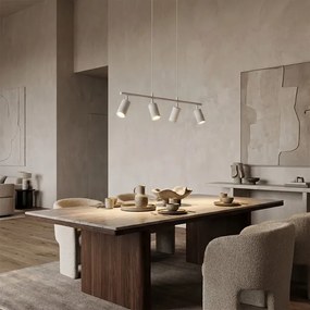 BRILAGI - Závesný luster na lanku SELE 4xGU10/30W/230V biela