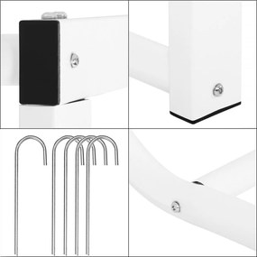 Futbalová bránka 300 cm x 200 cm SPRINGOS SG0011