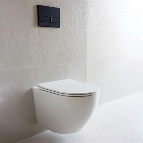 Laveo Závesná WC misa so SoftClose sedadlom Desna CycleOn 2.0 - VMD_610S, biela