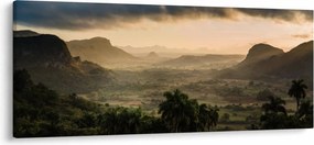 Obraz - Kubánske vrcholky (120x50 cm)