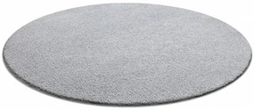 Koberec kruh VELVET MICRO sivý 90