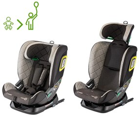 Bomimi autosedačka IDEAfix i-size 360° 40-150, metalic melange