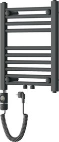 Mexen Mars, elektrické vykurovacie teleso 500 x 400 mm, 300 W, antracitová, W110-0500-400-2300-66