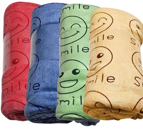 Rýchloschnúci uterák pre deti BERGO 4 ks 50x100 cm