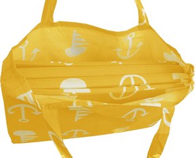 Plážové ležadlo KOTVA 180x50 cm, žlté