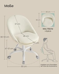 Kancelárska stolička OBG020WD01