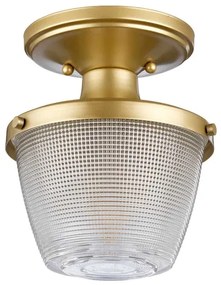 Quoizel QZ-DUBLIN-SF-PNBR - Kúpeľňové svietidlo DUBLIN 1xE27/40W/230V IP44 zlatá