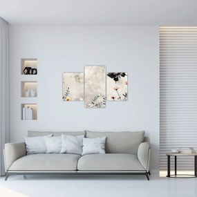 Obraz - Lúka v betóne (90x60 cm)