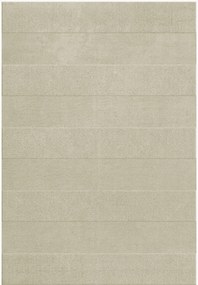 Ručne tkaný vlnený koberec's nízkym vlasom Sicilian Stripe