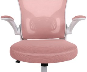 Detská otočná stolička Neoseat LEXI — látka, ružová