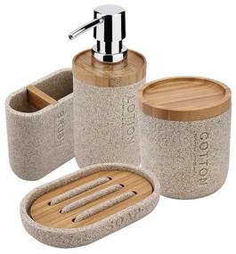 Nimco Kora sada kúpeľňových doplnkov piesková ko 24000set-86 KO24000SET86