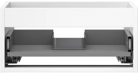 Mexen Box-A, závesná skrinka 50 cm, 1 zásuvka, biela matná, 91AX0-0500-235-1-01