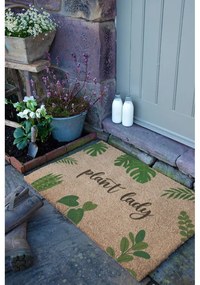 Rohožka z kokosového vlákna 40x60 cm Plant Lady – Artsy Doormats
