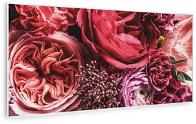 Klarstein Wonderwall Air Art Smart, infračervený ohrievač, 120 x 60 cm, 700 W, kvet