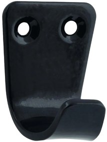 Vešiak malý matný čierny