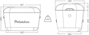 Svetlozelený chladiaci box 20 l Pop – Polarbox