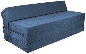 Rozkladacia molitanová pohovka - granátová