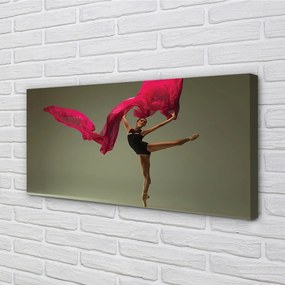 Obraz canvas Baletka ružová Materiál 120x60 cm
