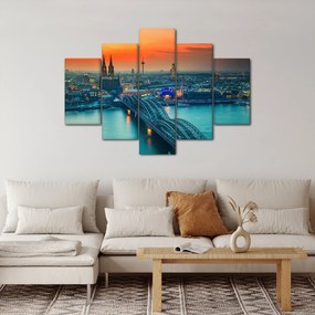 Obraz - Kolín nad Rýnom (150x105 cm)