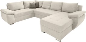XXXLutz SEDACIA SÚPRAVA, textil, krémová P & B - Sedačky - 002310003007