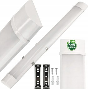 ECOLIGHT LED dielenské svietidlo 150cm - 230V - 50W - IP20 - studená biela