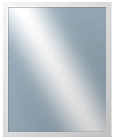 DANTIK - Zrkadlo v rámu, rozmer s rámom 80x100 cm z lišty 4020 biela (2765)