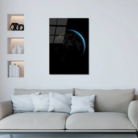 Sklenený obraz 70x100 cm Earth - Wallity