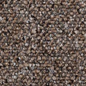 Associated Weavers, Metrážny koberec Nero 42, na mieru, šíře 3m,4m,5m, hnedá, filc, chodba / predsieň